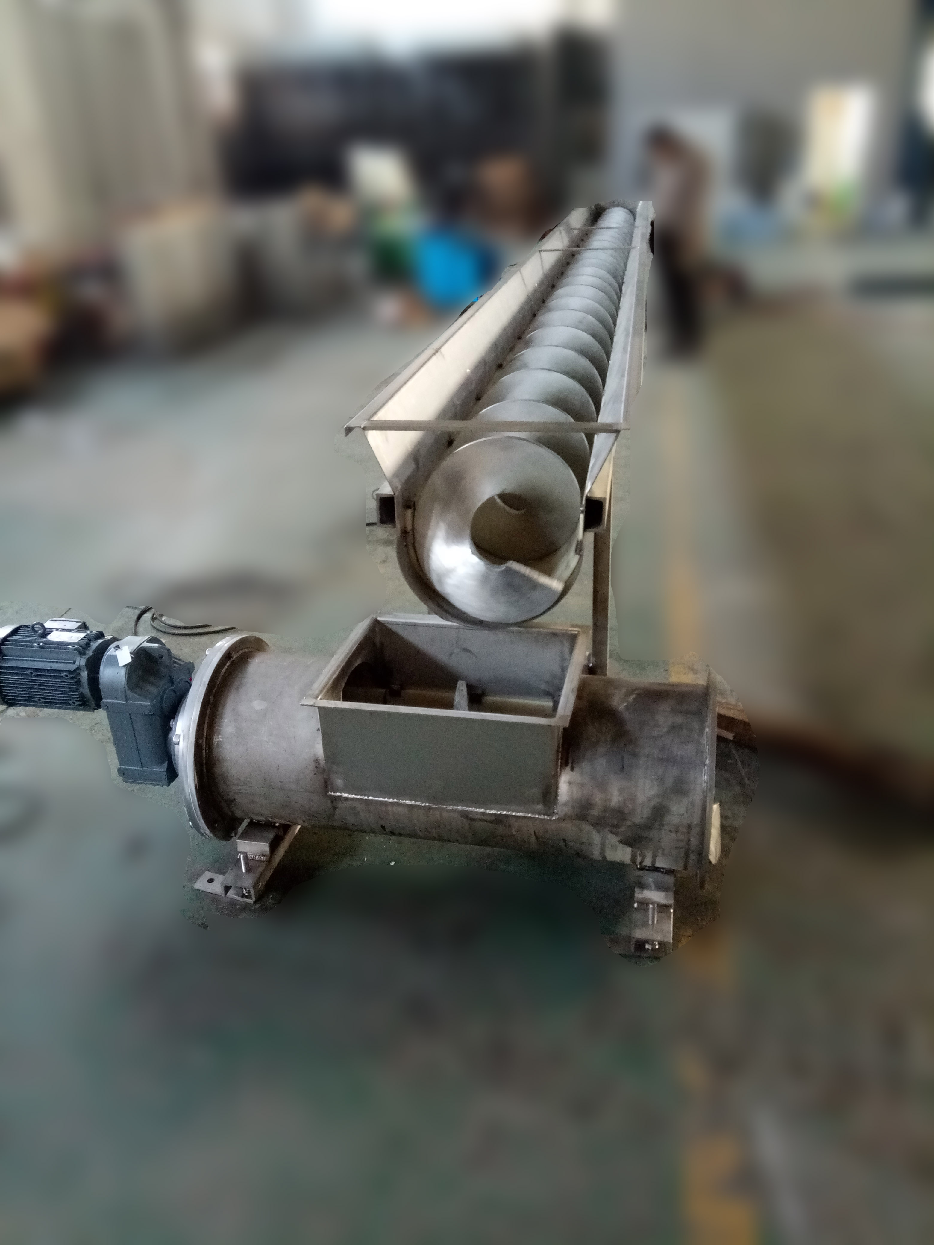 無軸螺旋輸送機