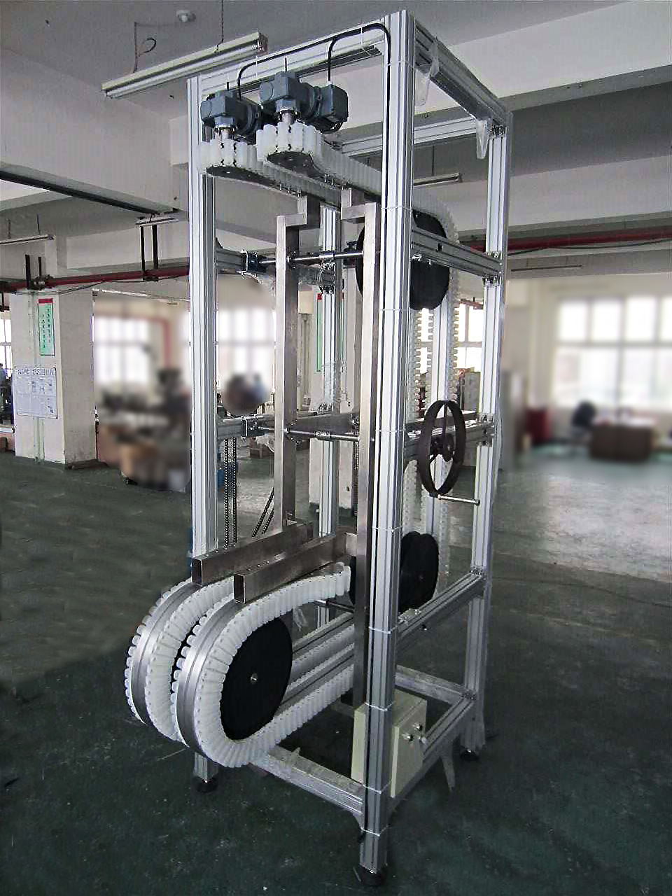JPS02夾瓶式提升機